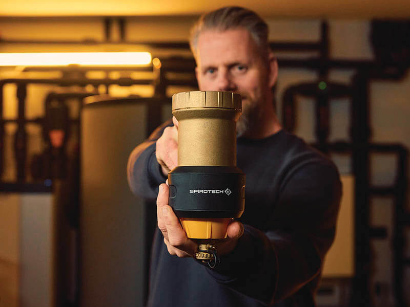 Notre nouveau filtre à terre innovant pour l’installation de pompes à chaleur, le SpiroTrap HPF