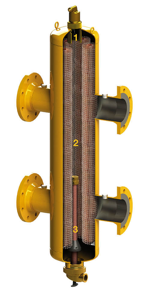 La nouvelle SpiroCross, hydrauliques combinés à la séparation de l’air et des boues