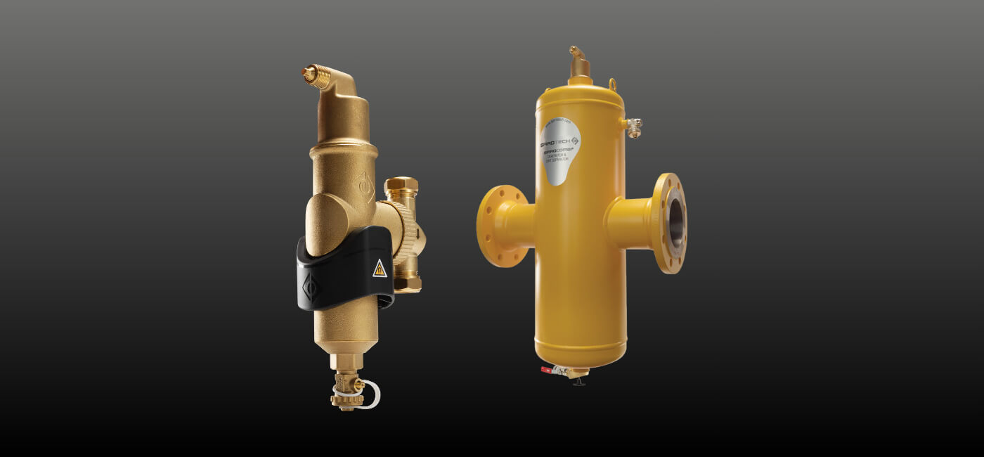 SpiroCombi - Désaérateurs et séparateurs de boue