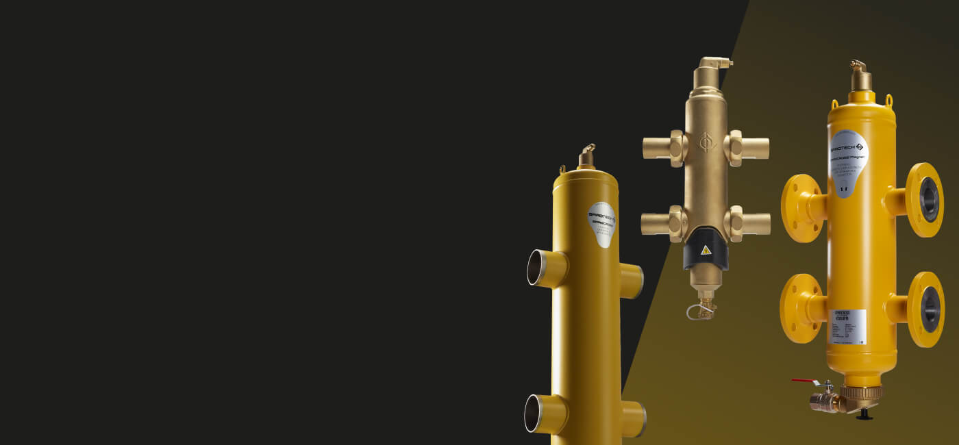 SpiroCross - Hydraulic Deaerator & Dirt separator