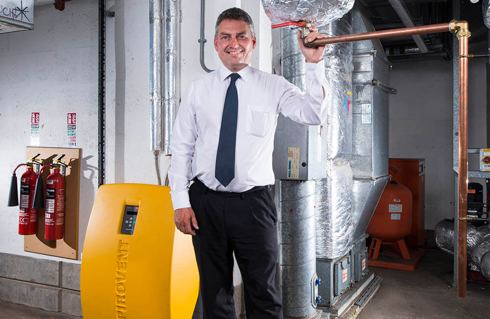 Andy McWatt,  Ingénieur mécanicien senior, université de Strathclyde