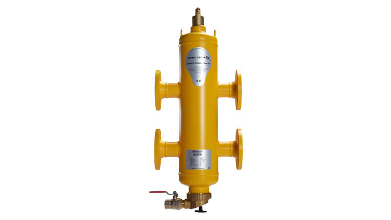 Spirotech SpiroCross - Équilibrage hydraulique avec séparateur d’air et de boue